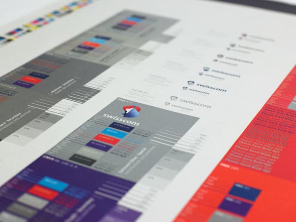 Swisscom – Corporate Colors and Identity Guide by Moving Brands