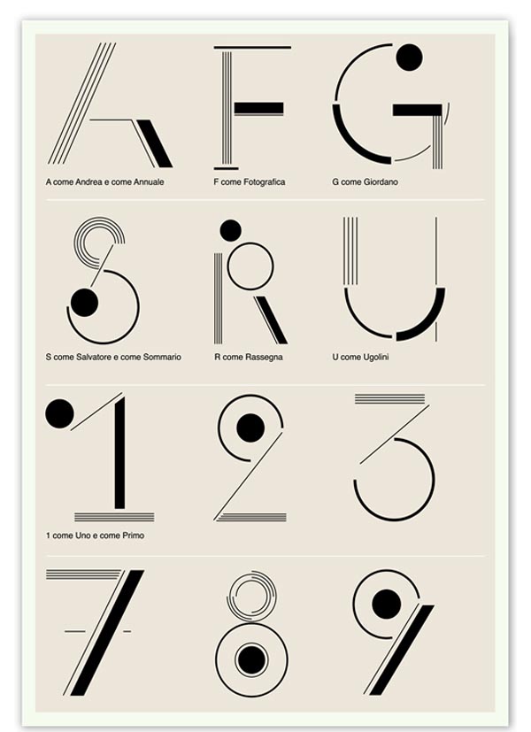 Typographic Poster Design by Miulli Associati