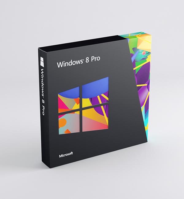 Windows 8 Packaging Design Artworks by Colors And The Kids