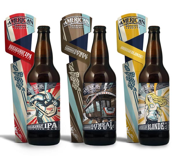 American Brewing Company - Brand Design and Packaging by Taphandles