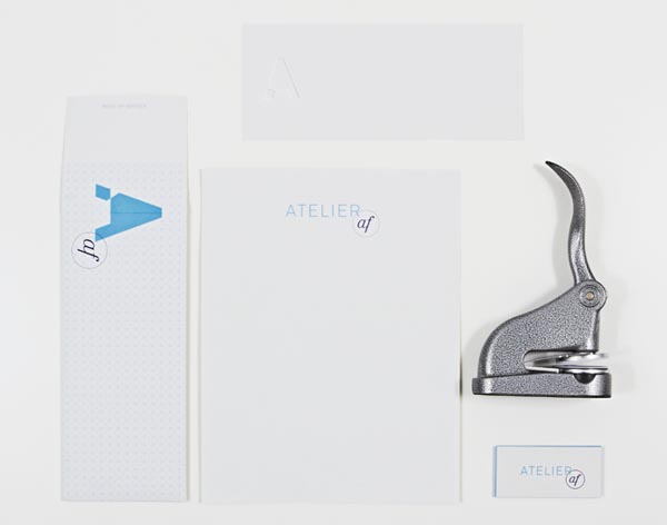 Atelier AF Brand Identity by Blok Design