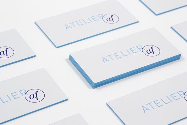 Atelier AF Business Cards by Blok Design