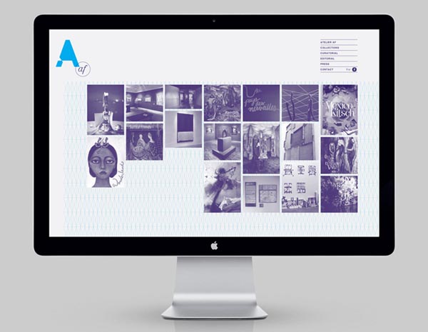 Atelier AF - Web Design by Blok Design