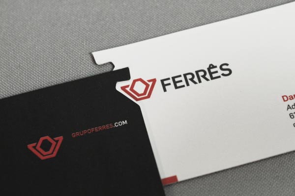 Ferrês Business Card Design by Br/Bauen