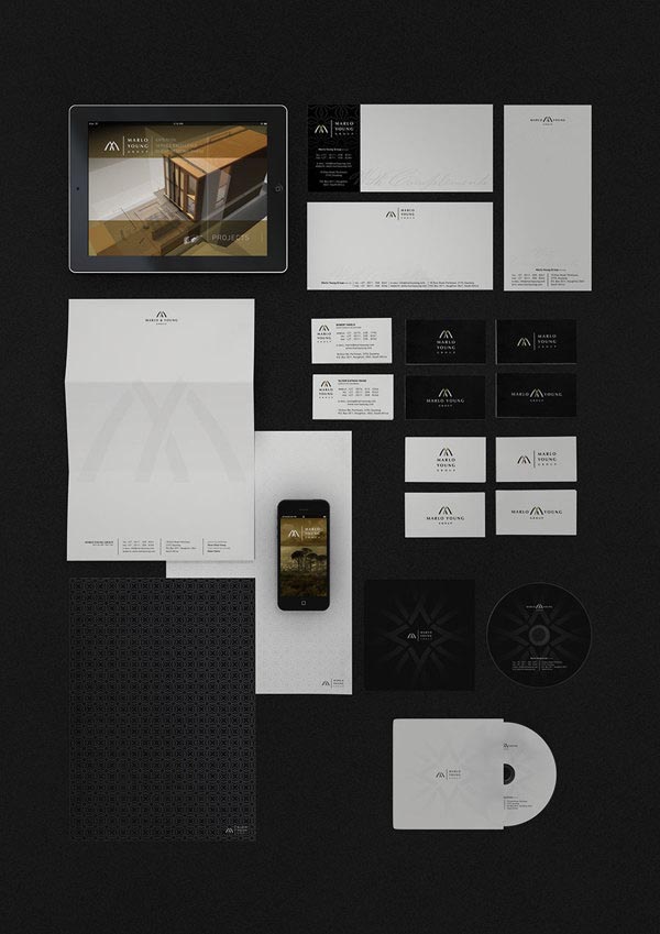 Marlo Young Group - Visual Identity Design by Marcel Buerkle