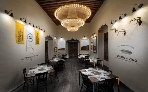 Montero Restaurant Interior Design by Anagrama