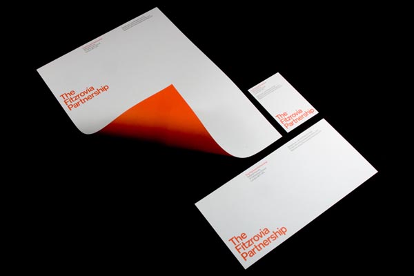 The Fitzrovia Partnership - Stationery Design by dn&co.