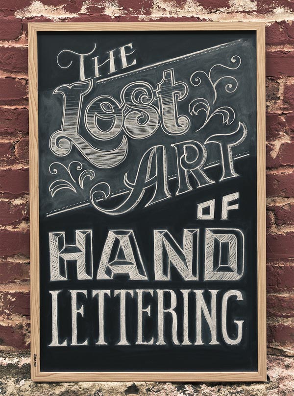 The Lost Art of Hand Lettering by Chris Yoon