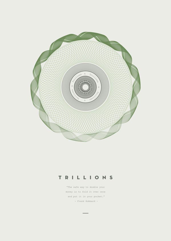 Trillions - Graphic Art Print by Derek Boateng 