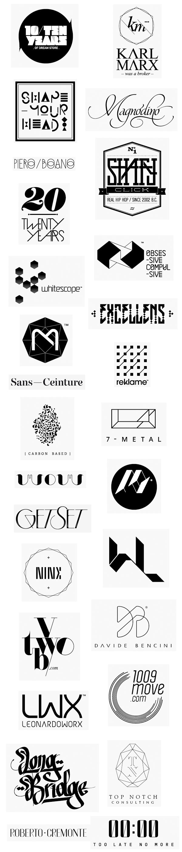 Various Logos by Federico Landini