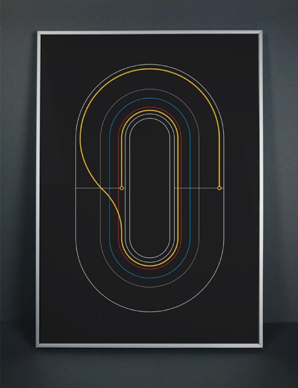 Velo - Minimalist Graphic Cycling Poster Design