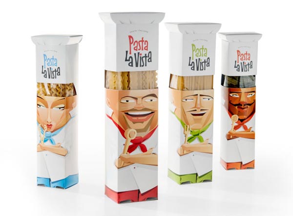 Amazing Packaging Design for Pasta La Vista by Andrew Gorkovenko