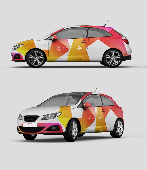 Car Design for Sony PlayStation's US based Creative Services Group