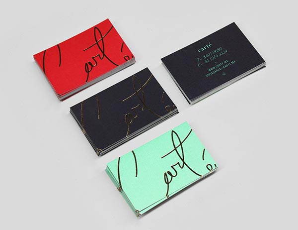 Carté Business Cards designed by Firmalt