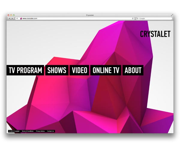 Crystalet - Web Design by b2s6