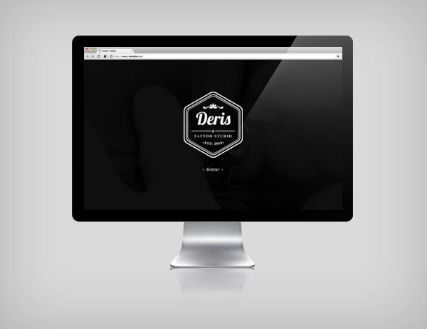 Deris Tattoo Studio - Website Design by Andrés De la Hoz