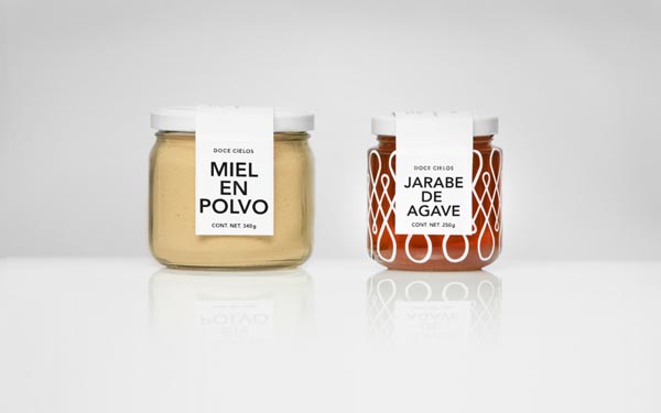 Doce Cielos - Honey-Based Products - Package Design by Anagrama