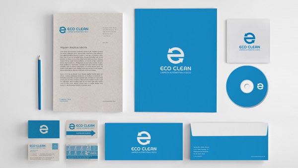 Eco Clean - Visual Identity Design by Walter Mattos