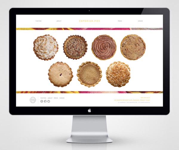 Emporium Pies - Web Design by Foundry Collective