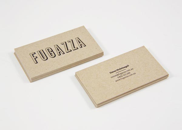 Fugazza - business cards