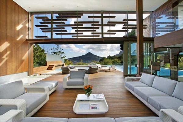 Inside the Spa House in Cape Town, South Africa by Metropolis Design