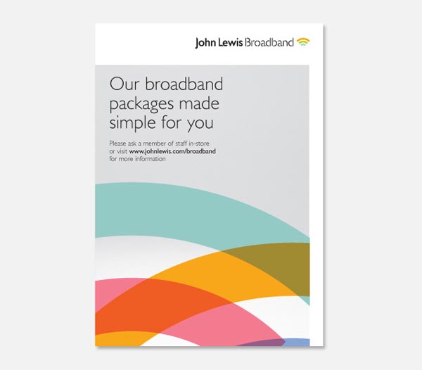 John Lewis Broadband - Printed Collateral by NB Studio