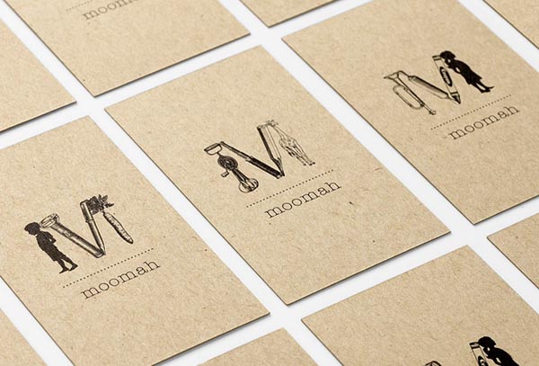 Moomah Business Cards by Apartment One