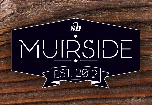 Muirside - Stencil Font by Steven Bonner