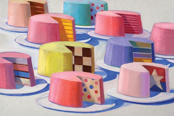 Same but Different - Cake Paintings by Robert_Hunt