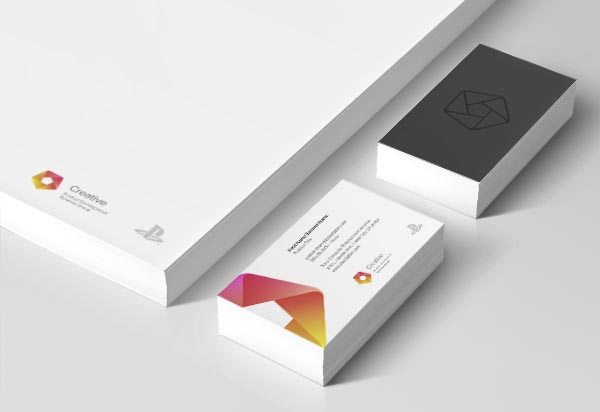 Stationery Design for Sony PlayStation's US based Creative Services Group