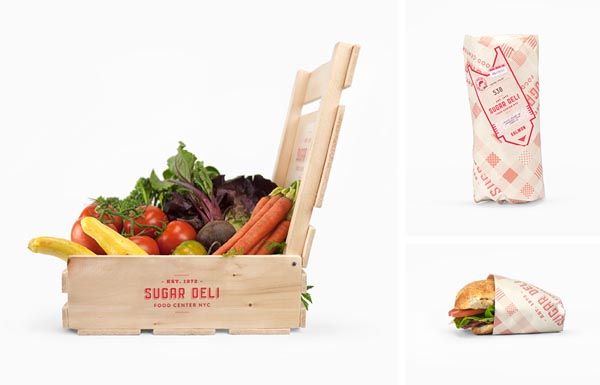 Sugar Deli Food Center - Packaging Design by Fred Carriedo