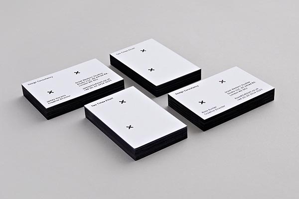 Two Times Elliott - Minimalist Business Cards
