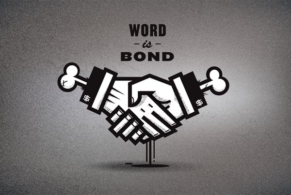 Word is Bond - Rules of Engagement - Personal Illustration by Nick Agin