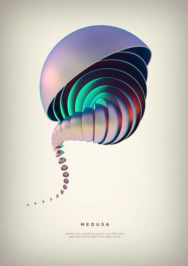Medusa - Digital Art by Črtomir Just