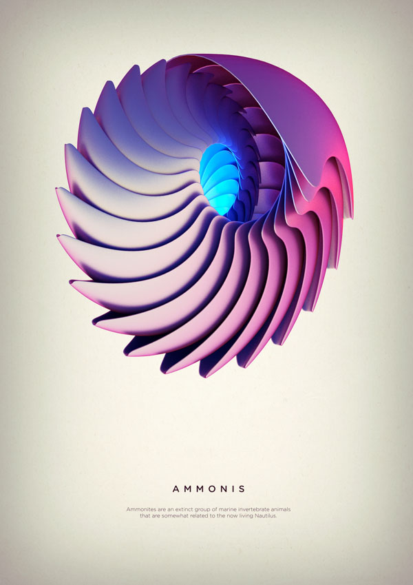 Ammonis - Digital Art by Črtomir Just