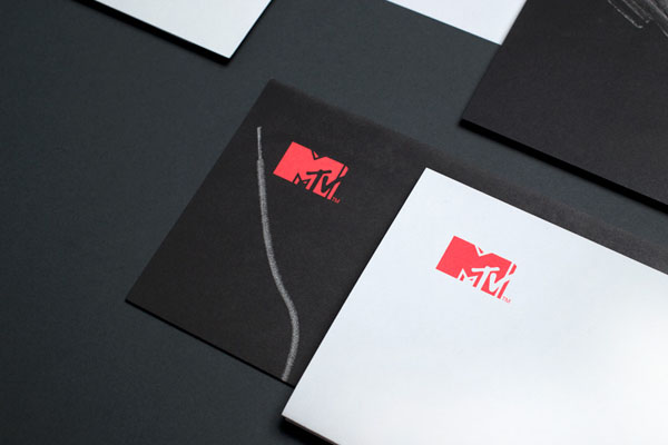 MTV Stationery Corporate Stationery Design by Motherbird
