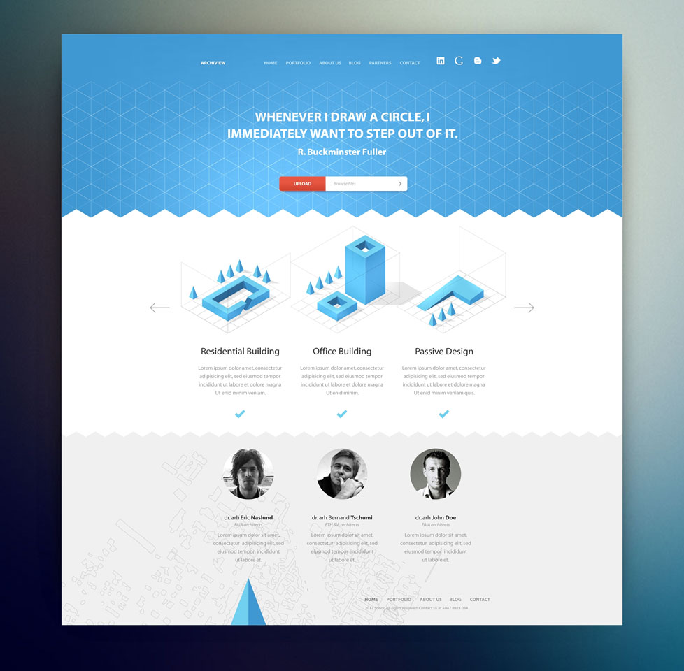 Archiview - Web Design by Cosmin Capitanu