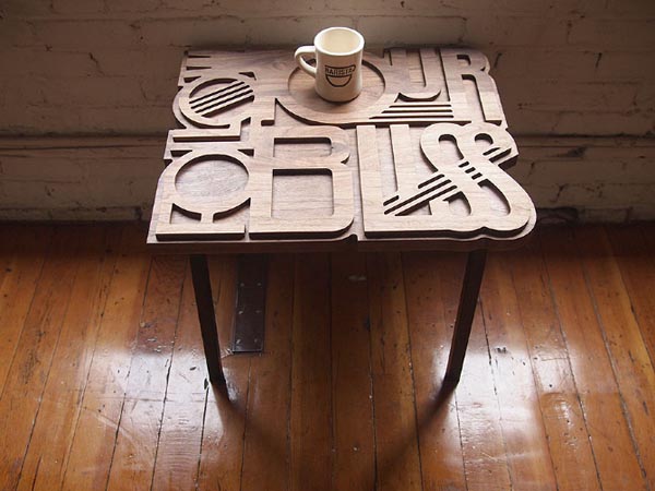 Bliss Table furniture design