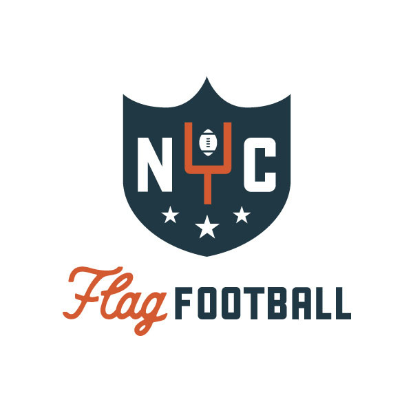 Flag Football league Logo by Dustin Wallace