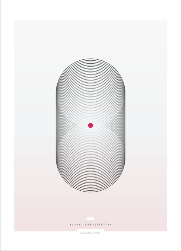 Geometric Exercises - Graphic Poster Design by Sebastián Correa