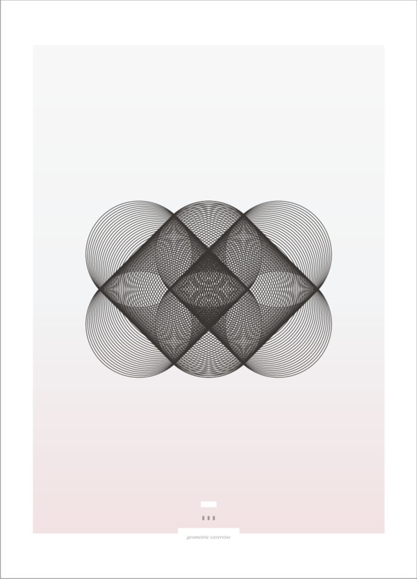 Geometric Exercises - Graphic Poster Design by Sebastián Correa