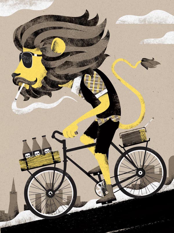 King of the Mission - for ArtCrank 2011 - Poster Illustration by I Shot Him