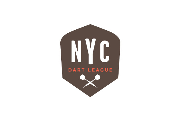 Logo Design by Wallace Design House for NYC Dart League