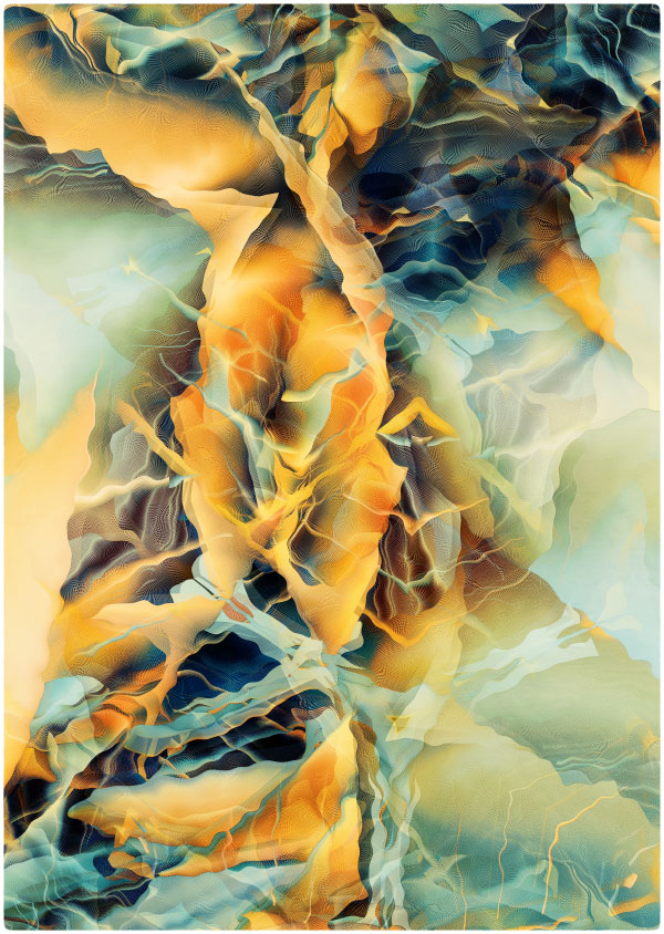 Organic II - Digital Art by Atelier Olschinsky