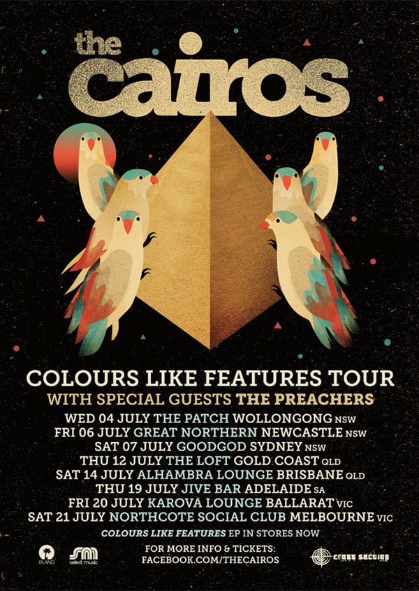 Poster Design for The Cairos EP Launch by WBYK