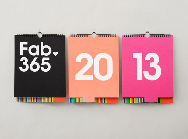 Studio Lin - Fab Calendar Design - Wall