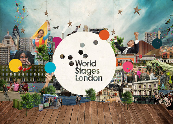 World Stages London Theater Event Branding and Marketing Collateral by IWANT design