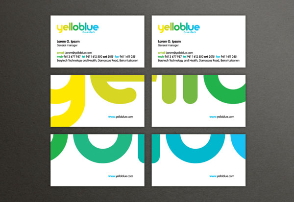 Yelloblue - Business Cards