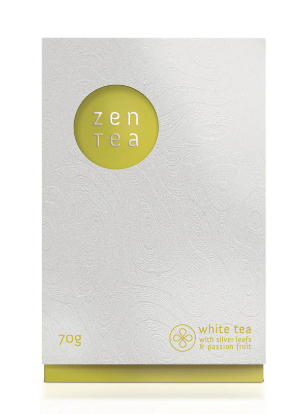Zen Tea - packaging and branding concept by Konrad Sybilski