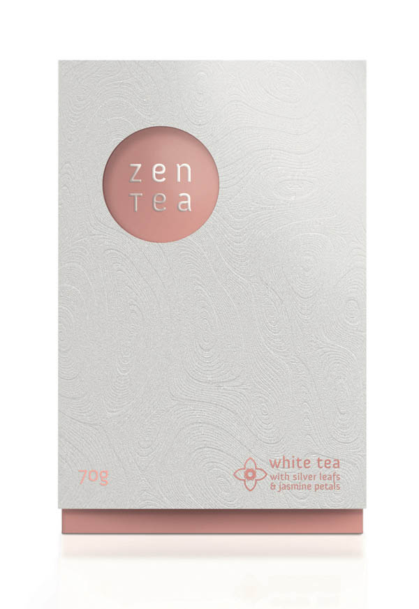 Zen Tea - packaging and branding concept by Konrad Sybilski